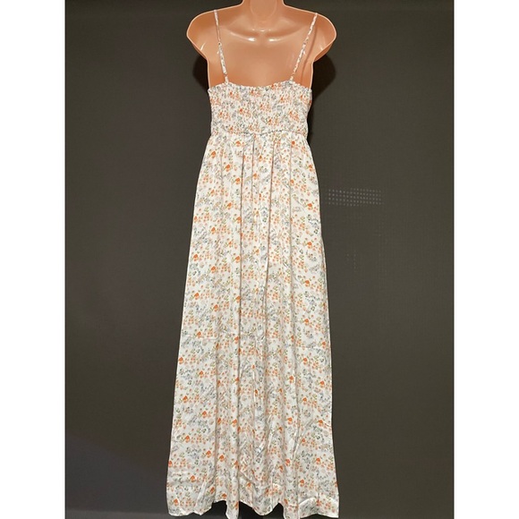 White floral maxi dress NWT - Picture 4 of 5